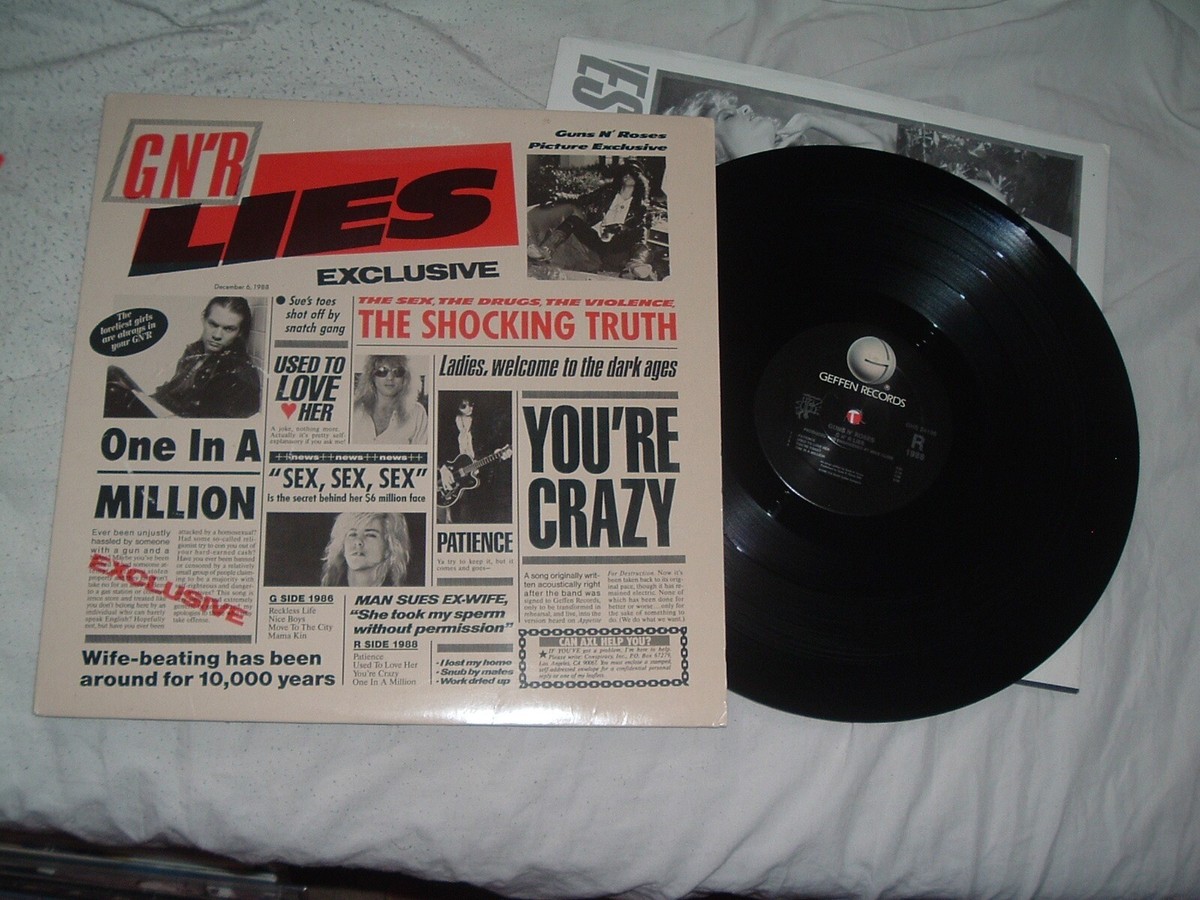 GUNS N' ROSES G N' R Lies '88 BANNED GUNS N' ROSES G N' R Lies '88 BANNED