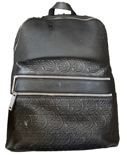 Vintage rare Salvatore Ferragamo dark brown Backpack with  display picture 2
