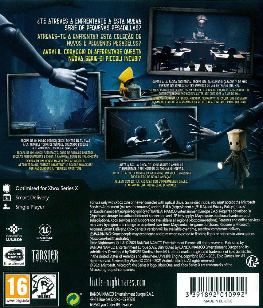 Little Nightmares 2 Day One Edition (Xbox One)