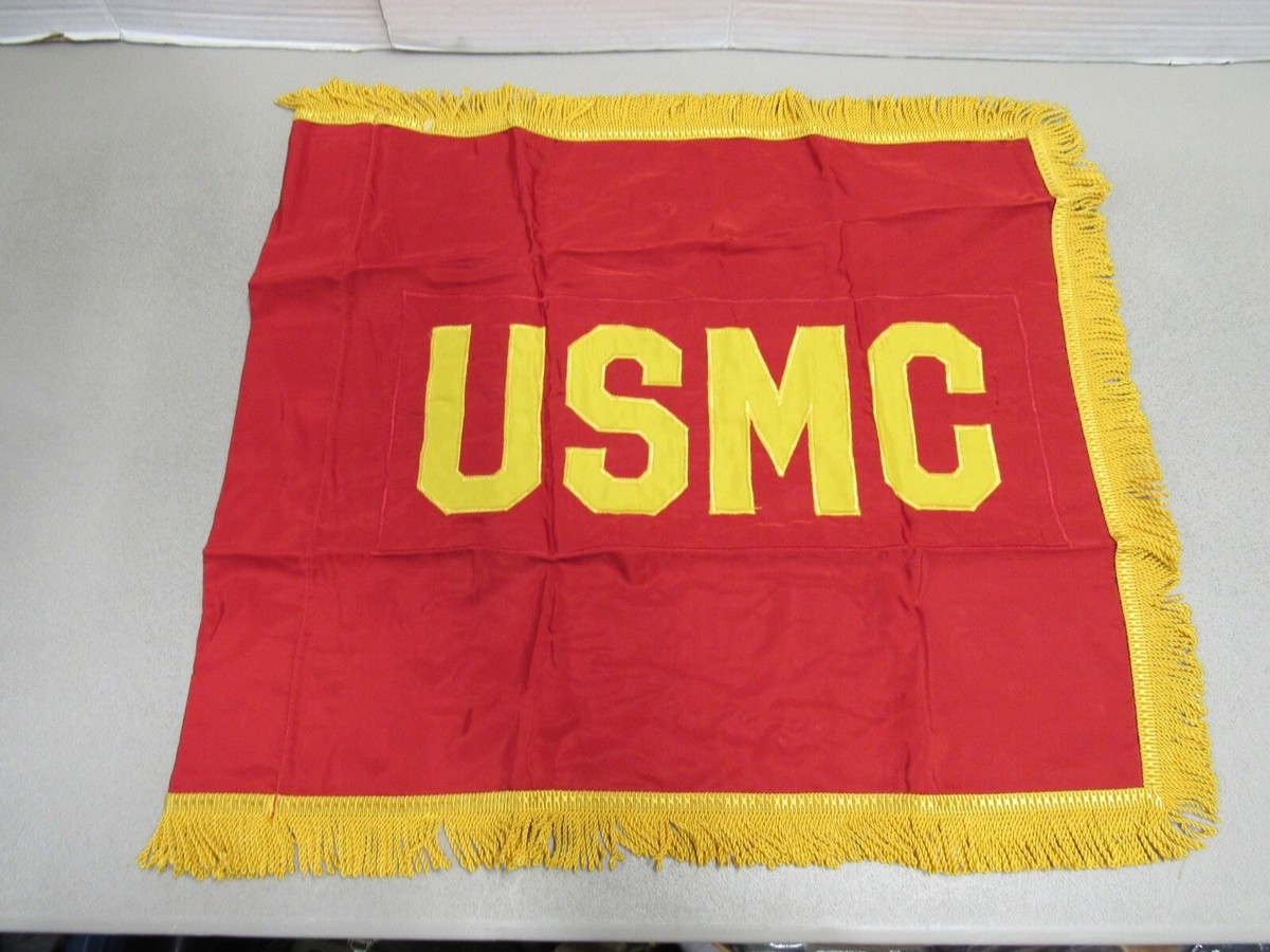 Authentic USMC US Marine Corps Ceremonial Dress Guidon Flag