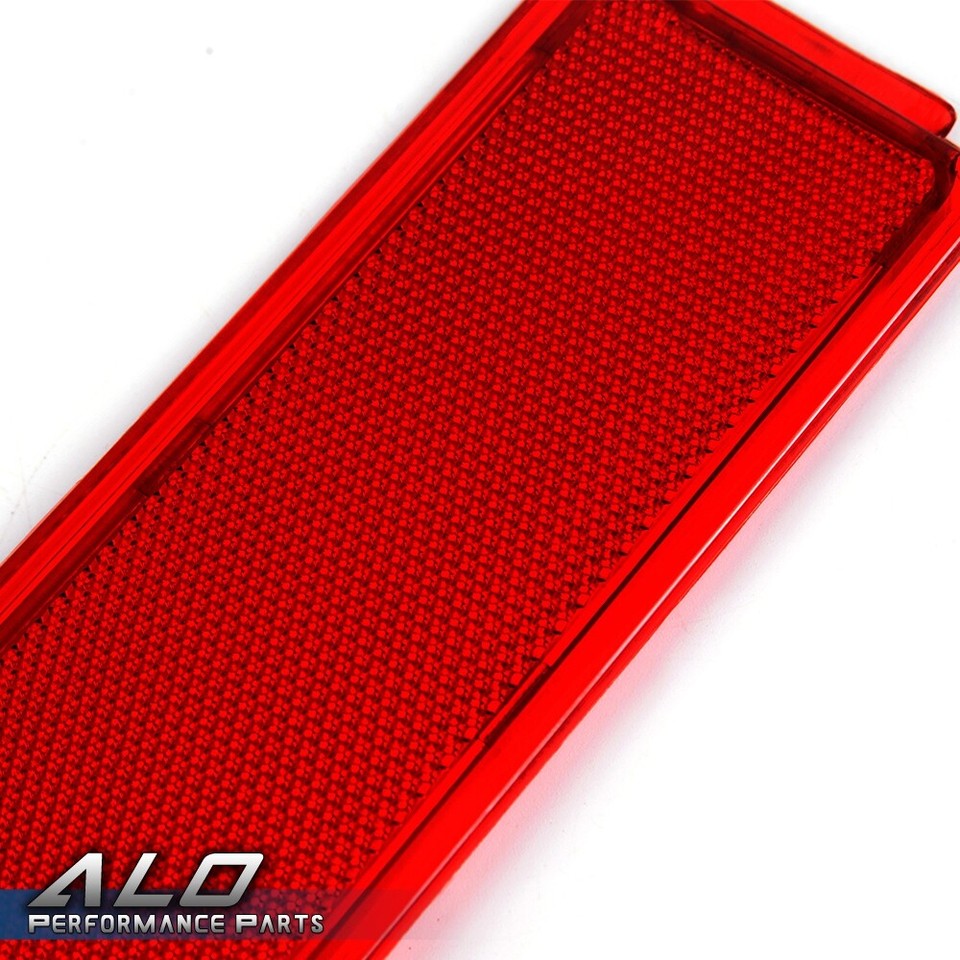 Pair Of Red Inside Door Reflector Lights For 1999-2007 Ford F250-F550 Super Duty 7 thumbnail image