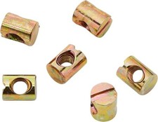 Furniture Barrel Nut M6, Zinc Plated