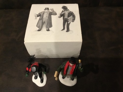 DEPARTMENT 56 Heritage Village Accessory TOWN CRIER & CHIMNEY SWEEP 55697 H73 - Picture 3 of 3