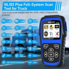NEXAS NL102 Plus Heavy Duty Truck Diagnostic DPF Regen Oil Reset OBD2 Scanner