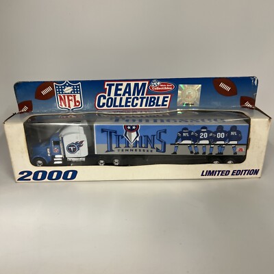 Tennessee Titans Limited Edition 2000 NFL 1:80 Scale DieCast Semi Truck NIB