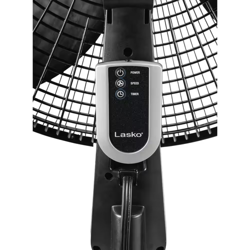20 In. 4 Speed Oscillating Pedestal Fan for Home in Black with 90° Oscillation, - Picture 9 of 12