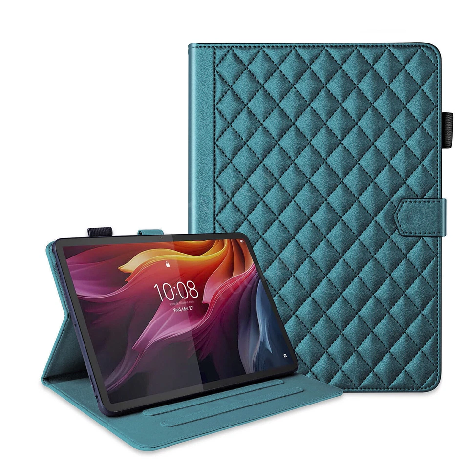 Case For Lenovo Tab P12 12.7" P11 2nd M11 K11 Plus M10 Flip Leather Stand Cover - Image 3 of 4