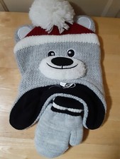 The Children's Place Boys Hat Mitten Set Size S 12-24 Mo. NEW WITH TAGS