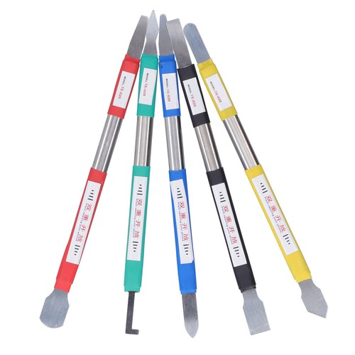 5 pièces outil de réparation de grattoir à colle Pry Bar en acier inoxydable téléphone portable - Photo 11 sur 12