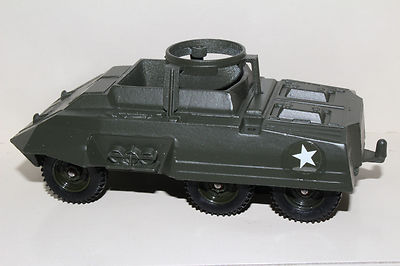 Véhicule Militaire Miniature Solido Combat Car - Échelle 1/50 - Réf. 6104 - Occasion