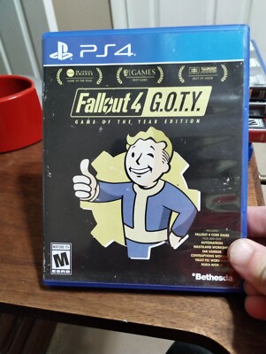 Fallout 4 Game of the Year Edition Sony PlayStation 4 PS4 FREE SHIPPING