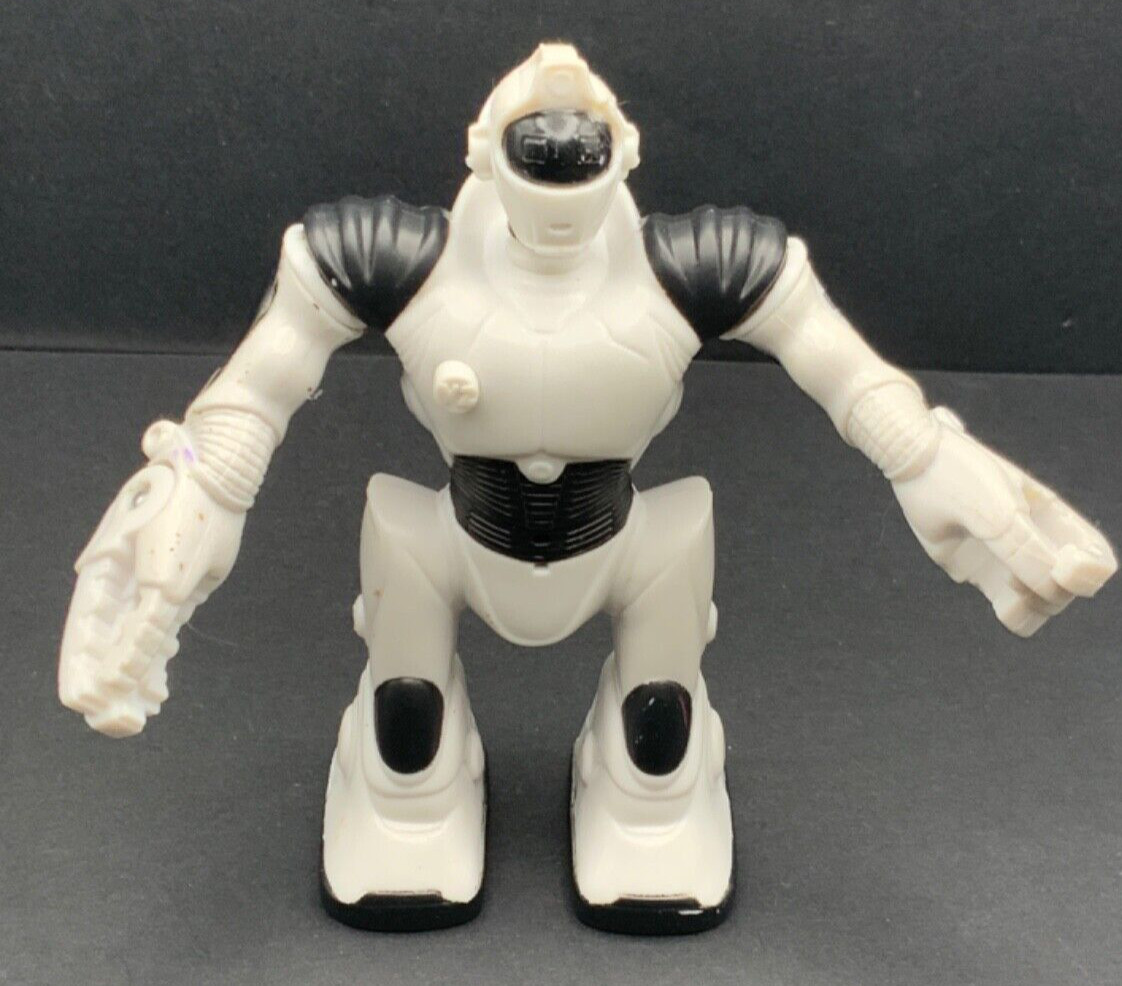 2007 Wowwee Robotics McDonald's Happy Meal Toy Robot Sounds Works