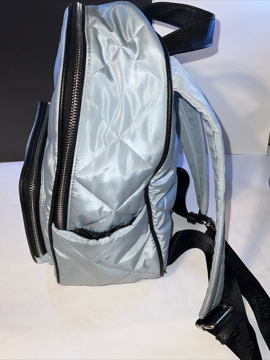 Steve Madden Gray Women Small Backpack Black Trim See  display picture 1