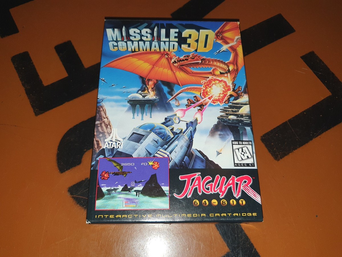 Atari Jaguar - Missile Command 3D - TOP / CIB ## | eBay
