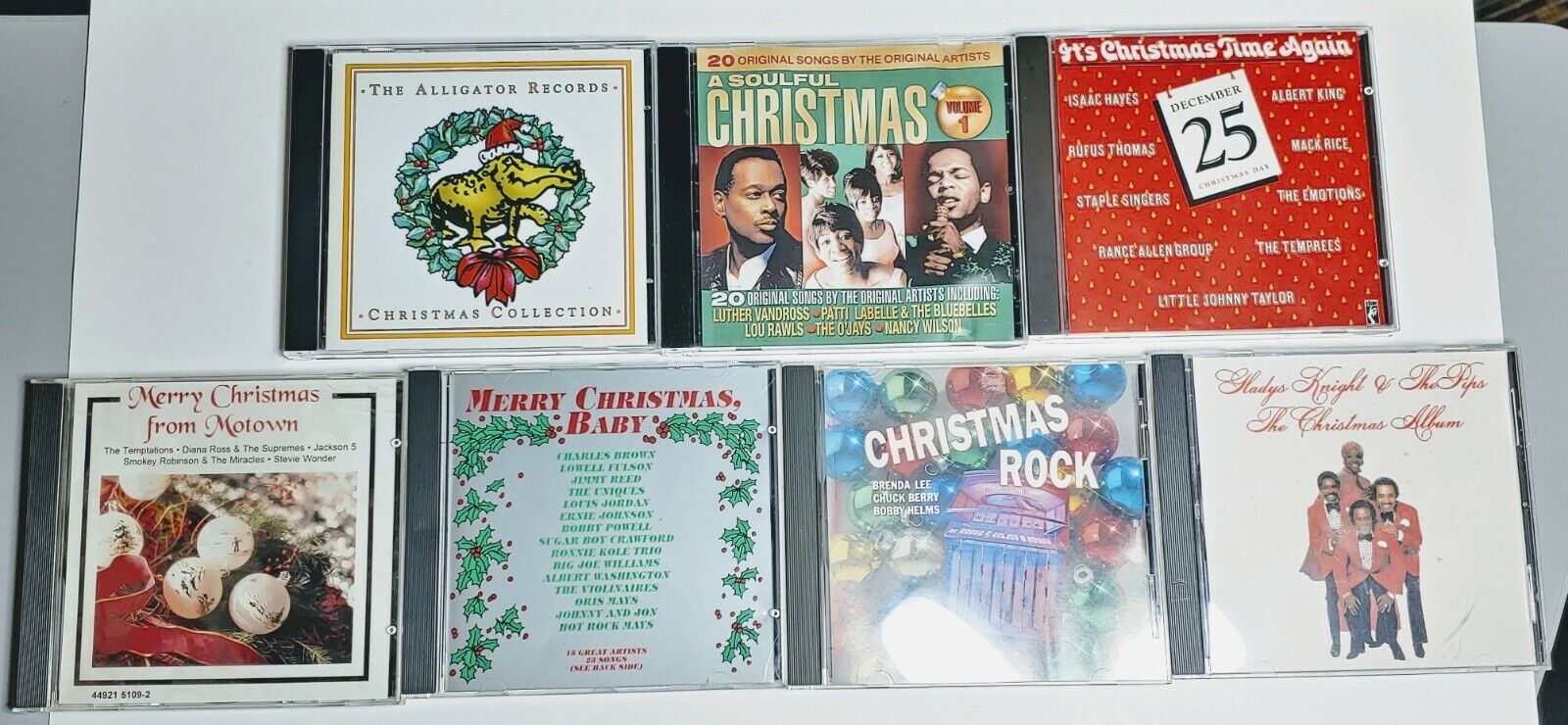 It's Christmas Time Again:Various Artists -R&B & Soul & Blues Christmas CD LOT 7