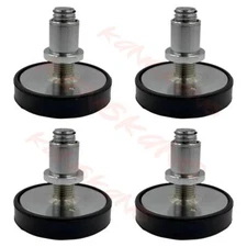 4X Car Lift Rubber tray Heightening Feet Plus High Leg Pads Shaft Diameter 35mm