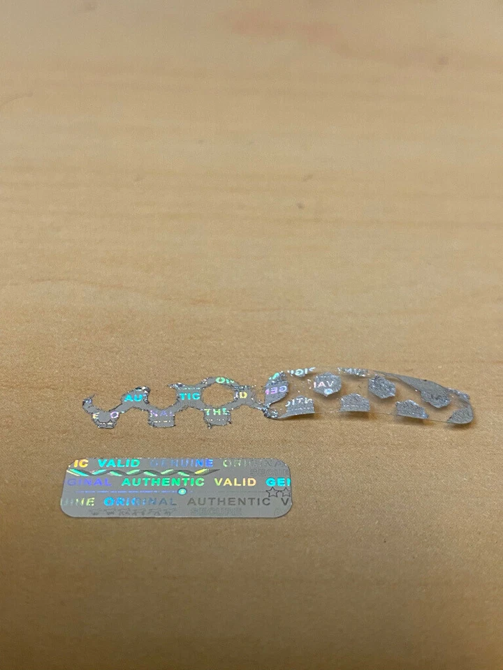 1000 Small! Custom Printed Tamper Evident Security Void Hologram Labels Stickers - Image 4 of 4