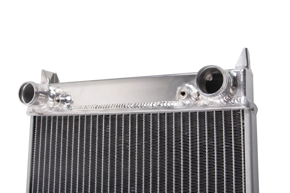 Radiador de aluminio 2 filas Fit 1980-1991 Volkswagen Golf Jetta Base GL GLI 1,6 L 1,8 L Foto 4 de 4