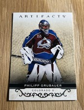 2021-22 UD Artifacts Base #93 Philipp Grubauer - Colorado Avalanche