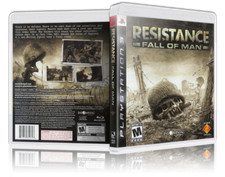 Resistance: Fall of Man - Replacement PS3 Cover and Case. NO GAME 