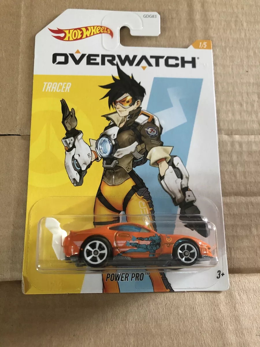 Tracer - Overwatch - Character Cars 1/64 - Hot Wheels