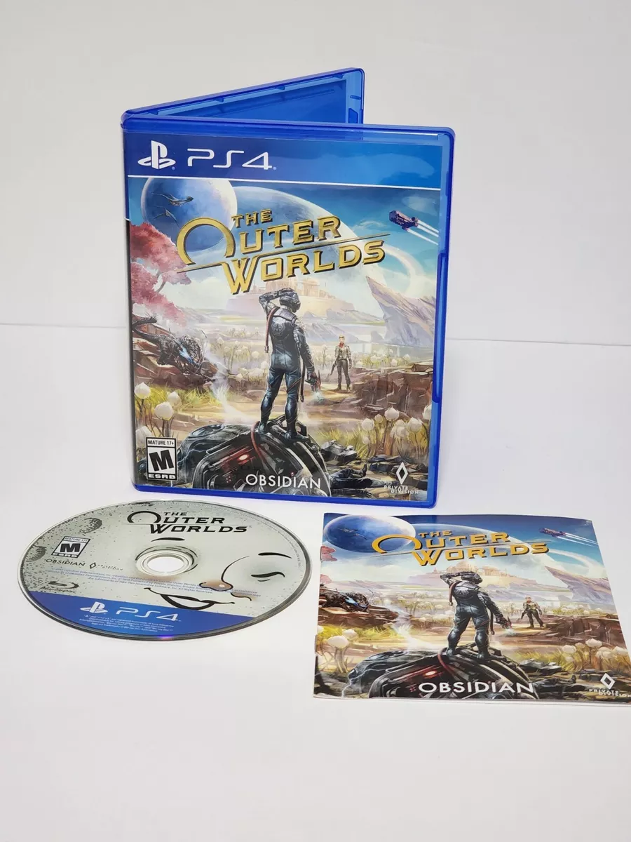 The Outer Worlds PS4 Sony Playstation 4 Complete CIB Tested 710425575150