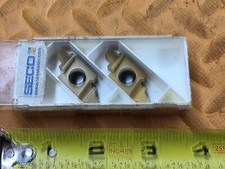 NEW 2pcs SECO 26NR10.0TR CP500 Carbide Indexable Threading Inserts 26NR 10.0 TR