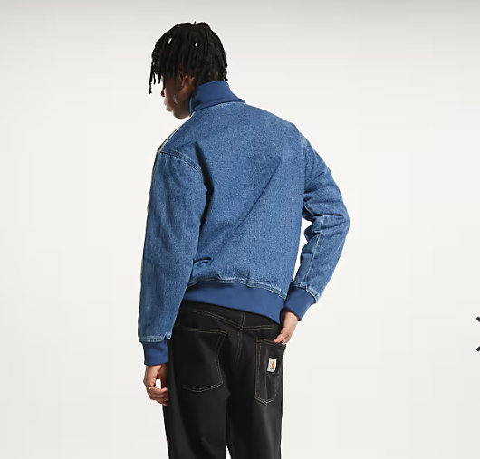 ジャケット・アウター Adidas DENIM FIREBIRD TRACKTOP 3XL Adidas Mens Denim Firebird Jacket XL NWT | eBay