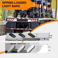 30 Spring Loaded Stainless Steel Mud Flap Hanger Rear Bar 2.5 Bolt Spacing 30 Spring Loaded Stainless Steel Mud Flap Hanger Rear Bar 2.5 Bolt Spacing
