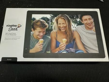 Nixplay Seed 10 Inch Widescreen WiFi Cloud Digital Photo Frame New Open Box