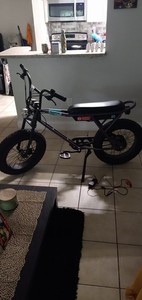 Rambler 20 Adult Electric Bike -  Brown - Black -  certified to UL 2849