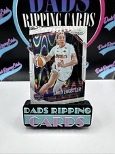 2025 Panini Prizm WNBA - Emily Engstler #84 White Seismic Prizm