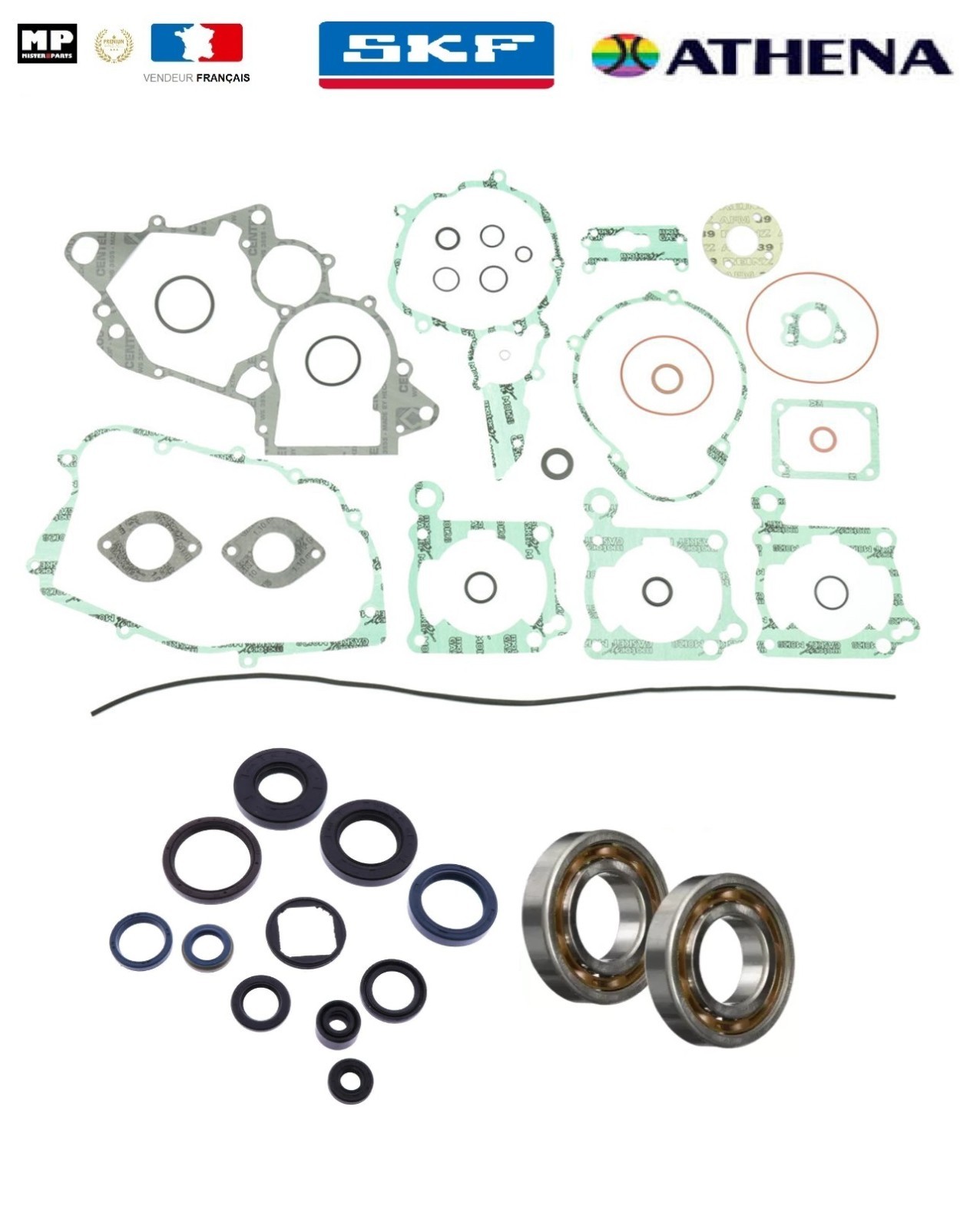 Dichtsatz Cagiva Mito de qualité supérieure pour réfection moteur