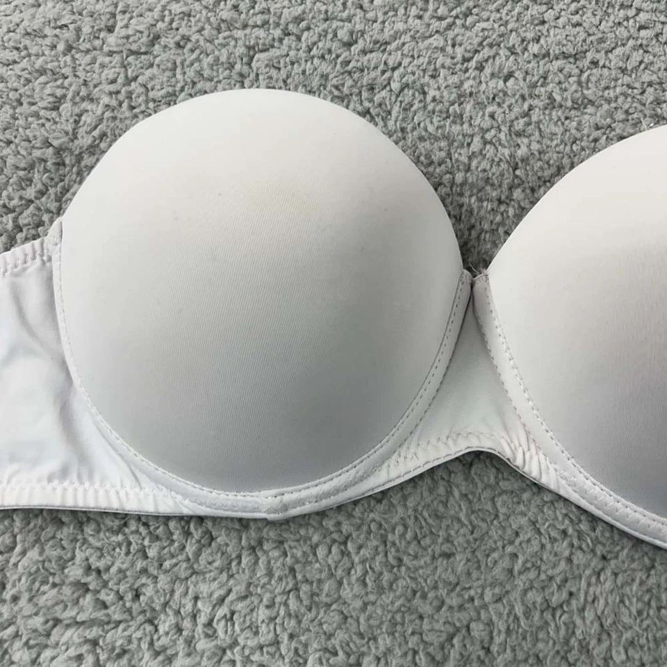 Daisy Fuentes Bra 36D Demi DF164 Strapless Push up bra - Image 2 of 4