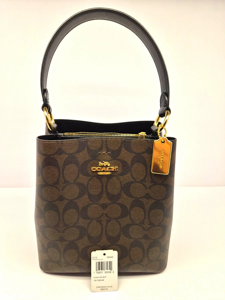 Coach Signature Bucket Bag for sale - eBay