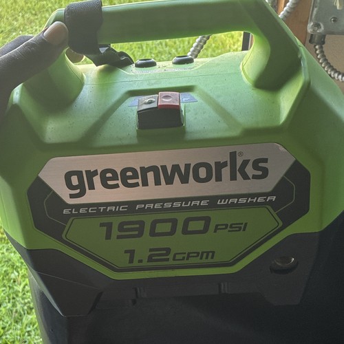 Greenworks 1900 PSI 1.2 GPM Corded Electric Pressure Washer GPW1901SC