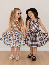 Crewcuts Girls Dress Size 4T Lot Of 2 Twizzlers Licorice Candy Print Pattern NWT