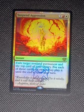 Suspend Aggression 236 Rare Secrets of Strixhaven Magic: The Gathering Foil NM
