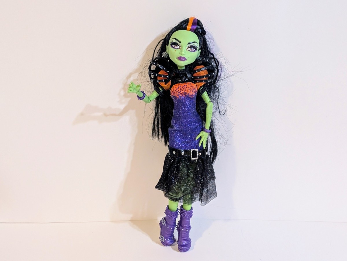 Monster High Casta Fierce Doll Toy Green Witch Singer Halloween