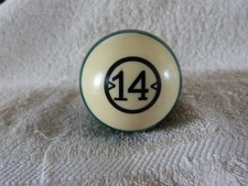 VTG Brunswick Billiard Pool REPLACEMENT Ball Ver of CENTENNIAL 14 FOURTEEN 2.25"