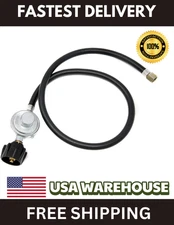 3 ft. Propane Regulator Hose Rubber, Gas One 2106 Replacement Grill Part Burners