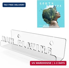 Wall Mount Now Playing Vinyl Record Stand, Acrylic Vinyl Record Storage Shelf, R