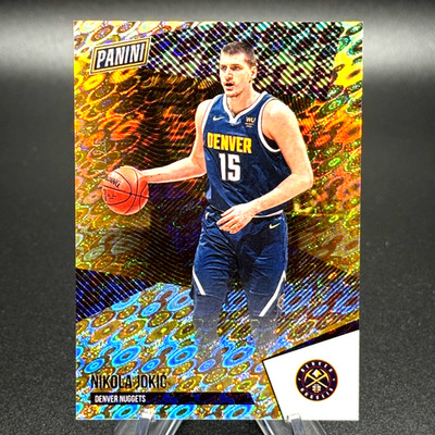Nikola Jokic 2021 Panini The National Diskettes Prizm #'d /25 SSP Denver Nuggets