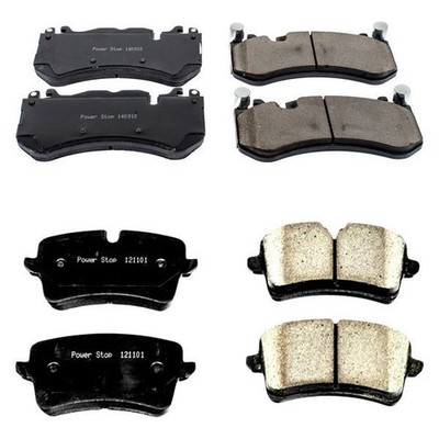 For Audi RS7 14-18 Disc Brake Pad Set Z16 Evolution Clean Ride Ceramic Front &