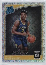 2018-19 Panini Donruss Optic Rated Rookie Choice Prizm Aaron Holiday #176 kq9
