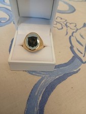 chevalière or 9 cts intaille blason