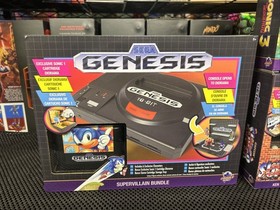 Sega Genesis Console Heroes- Supervillain Bundle Lot of 5 - Sonic The Hedgehog