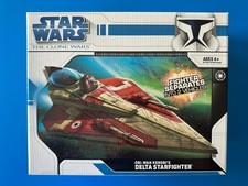 Star Wars Clone Wars 2008 - Obi-Wan Kenobi's Delta Starfighter - MISB
