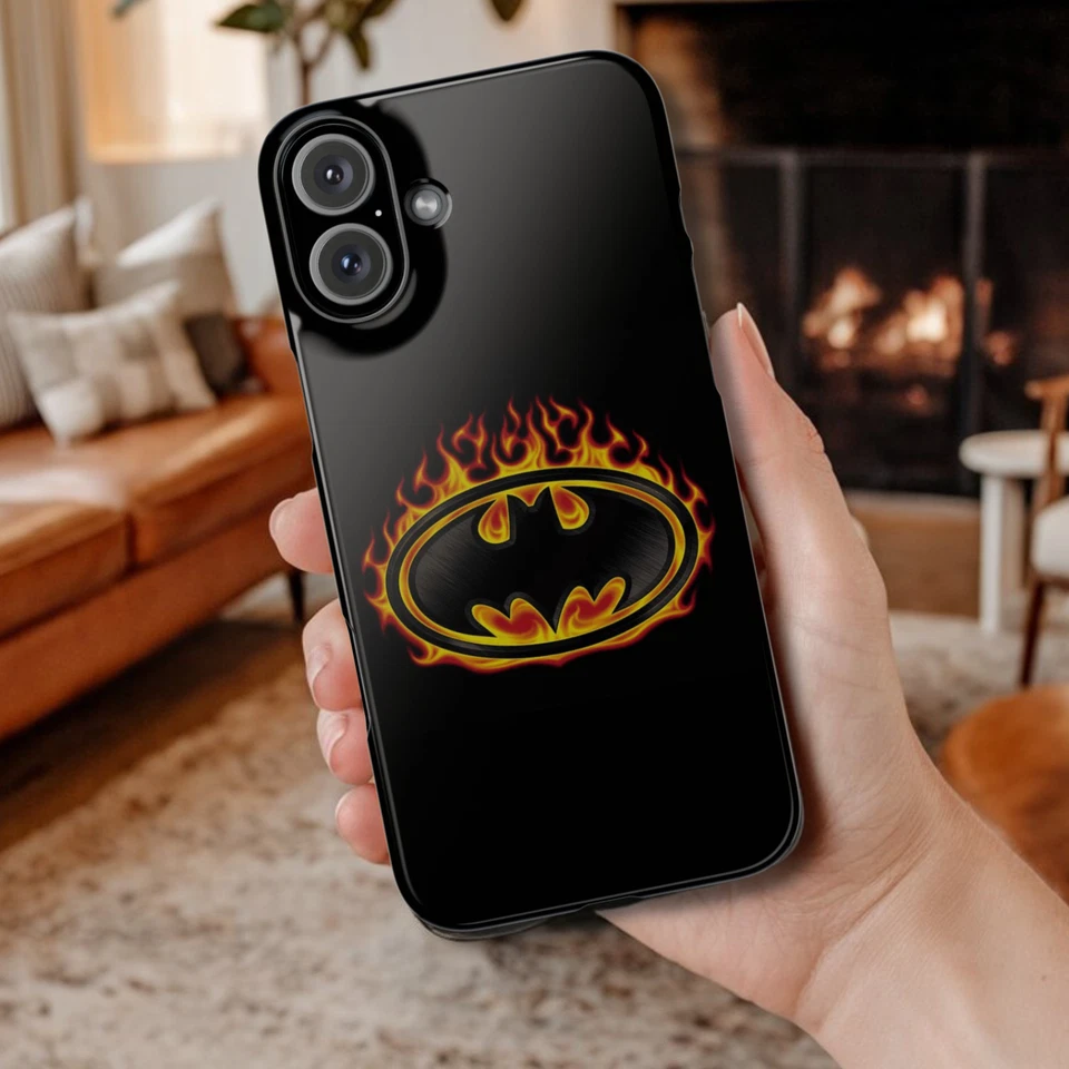 Batman Superhero & Cartoon Phone Case iPhone Samsung Galaxy - Image 3 of 4