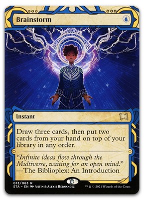 Brainstorm #13 (NM) Strixhaven STA Magic MTG